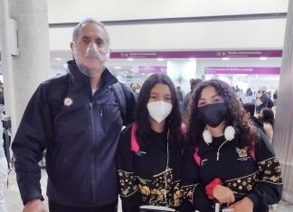 Visualizan a Hidalgo en las finales de gimnasia de trampolín