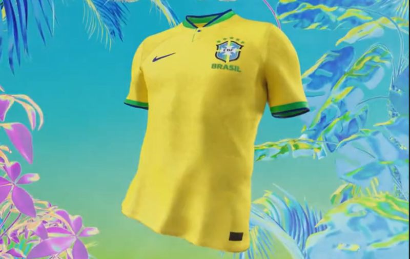 Brasil presentó la playera que usarán en Qatar 2022 - Hidalgo Sport