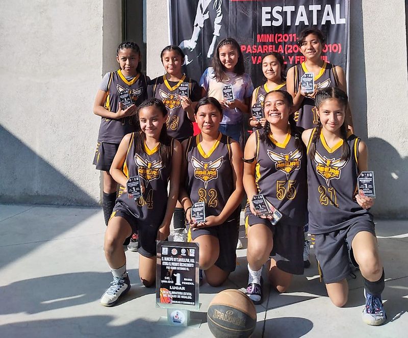 Campeones estatales de basquetbol infantil y pasarela | Hidalgo Sport