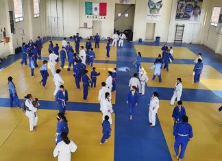Nutrido campamento nacional de judo, previo a los JNC