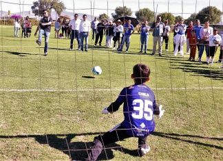 Nutrido inicio de la Liga de Futbol Champions Kids