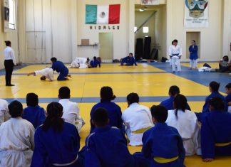 Nutrido, el selectivo estatal de judo, en el CDHAR