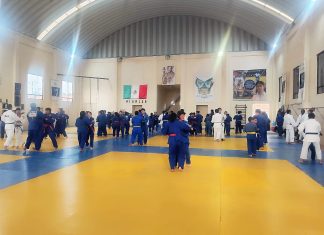 Masivo campamento de judo, en el CDHAR de Pachuca