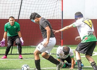 Conocen los Tuzos de Plata a rivales de la Liga de Fútbol 5 para Ciegos