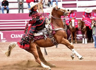 Tetepango vibra con el pre-estatal femenil de escaramuzas