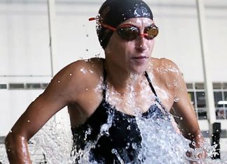 Va Rosa Tapia por la Serie del Campeonato Mundial de Triatlón