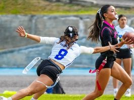 AHFFA fortalece el flag football con segunda clínica en Pachuca