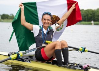 Mexicana Kenia Lechuga gana oro en Copa del Mundo de Remo