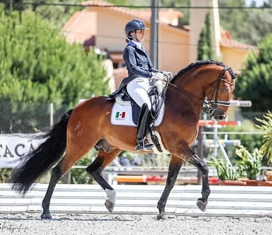 Fernanda del Valle brilla con oro y plata en Campeonato de Doma