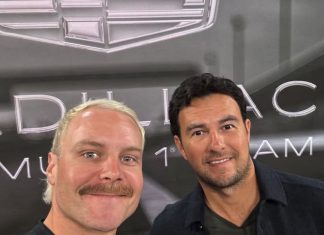 Así fue la presentación de Checo Pérez como piloto de Cadillac en México