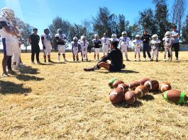 Realiza CONADE-CEDEM clínica de futbol americano en Huichapan