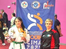 Plata de Sofía Pelcastre en Panamericanos de Judo en Lima