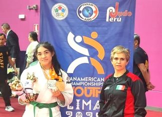 Plata de Sofía Pelcastre en Panamericanos de Judo en Lima