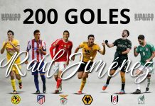 Raúl Alonso Jiménez llegó a los 200 goles en su carrera