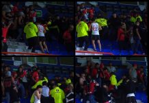 Barra de Atlas desata violencia en las gradas del Hidalgo