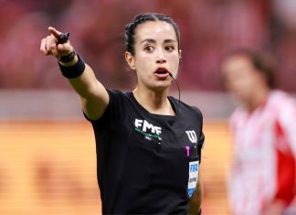 La mexicana Katia Itzel García pitó primera Final de la Champions Cup