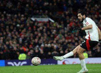 Raúl Jiménez el mejor cobrador de tiro penal de la Premier League