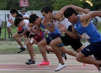 Estatal de atletismo, por su al pase a la Olimpiada Nacional
