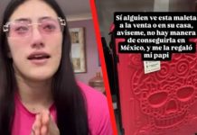 Zeltzin Hernández afectada por robo de su maleta